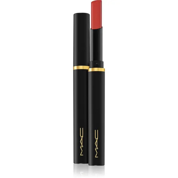 MAC Cosmetics MAC Cosmetics Powder Kiss Velvet Blur Slim Stick hidratantni mat ruž za usne nijansa Devoted To Chili 2 g