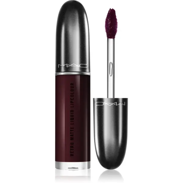 MAC Cosmetics MAC Cosmetics Retro Matte Liquid Lipcolour mat tekući ruž za usne nijansa High Drama 5 ml
