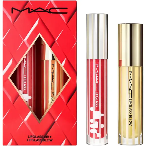 MAC Cosmetics MAC Cosmetics Set Blowing Air Kisses Glossy Lip Duo poklon set za usne