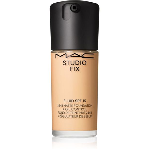 MAC Cosmetics MAC Cosmetics Studio Fix Fluid SPF 15 24HR Matte Foundation + Oil Control matirajući puder SPF 15 nijansa NC15 30 ml