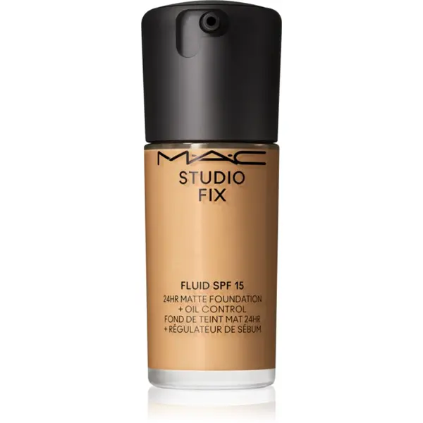MAC Cosmetics MAC Cosmetics Studio Fix Fluid SPF 15 24HR Matte Foundation + Oil Control matirajući puder SPF 15 nijansa NC38 30 ml