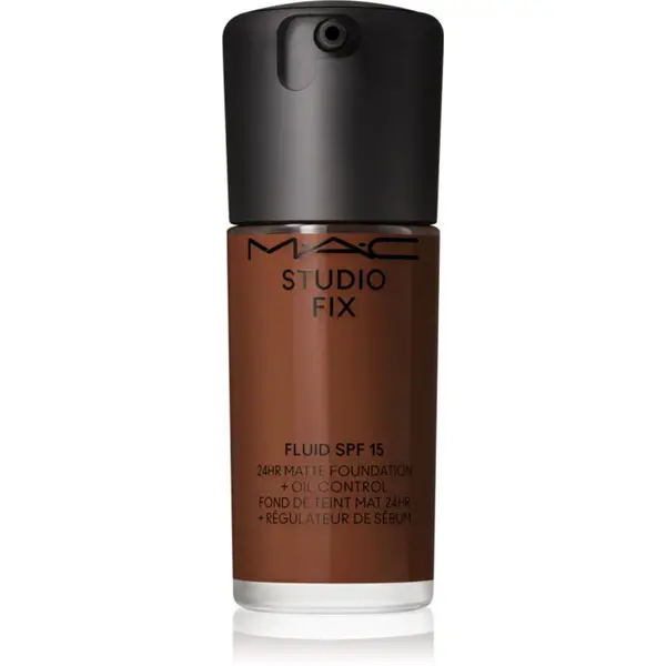 MAC Cosmetics MAC Cosmetics Studio Fix Fluid SPF 15 24HR Matte Foundation + Oil Control matirajući puder SPF 15 nijansa NW55 30 ml