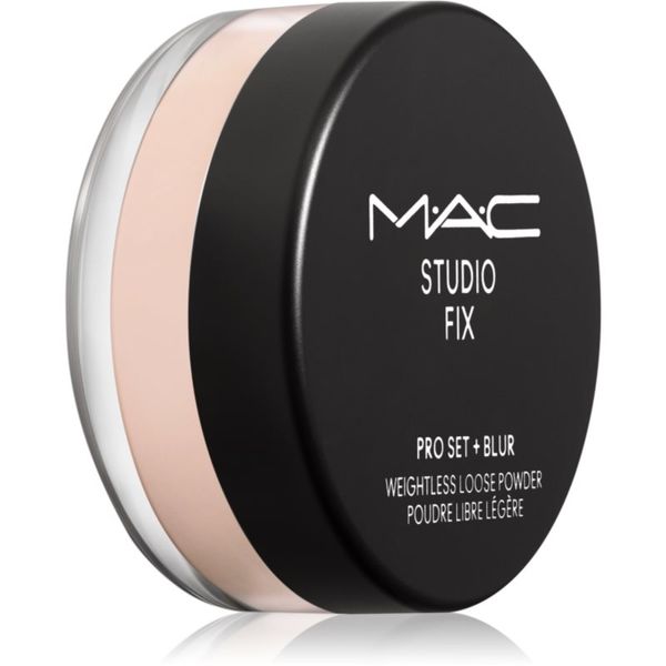MAC Cosmetics MAC Cosmetics Studio Fix Pro Set + Blur Weightless Loose Powder matirajući puder za učvršćivanje nijansa Light 6,5 g