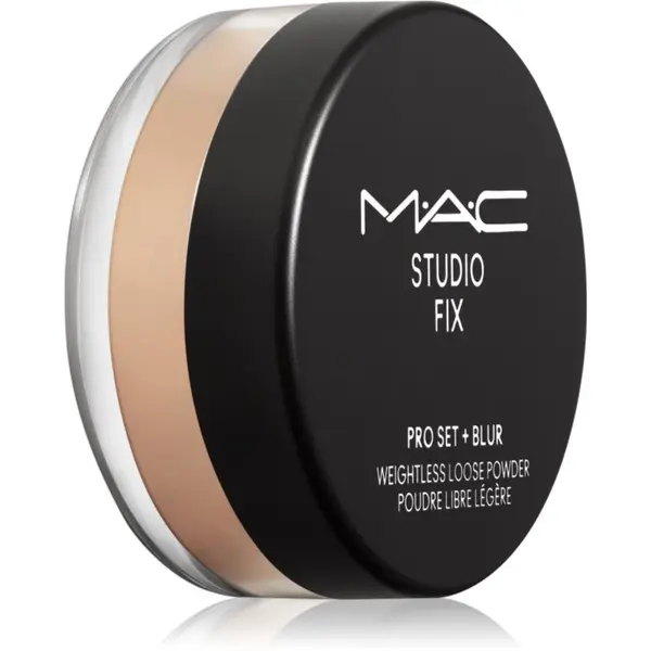 MAC Cosmetics MAC Cosmetics Studio Fix Pro Set + Blur Weightless Loose Powder matirajući puder za učvršćivanje nijansa Medium Deep 6,5 g