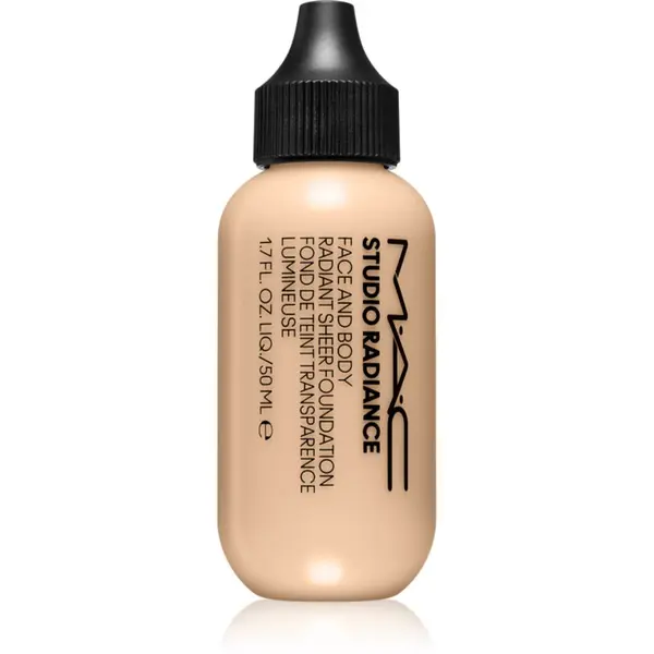 MAC Cosmetics MAC Cosmetics Studio Radiance Face and Body Radiant Sheer Foundation blagi puder za lice i tijelo nijansa C0 50 ml