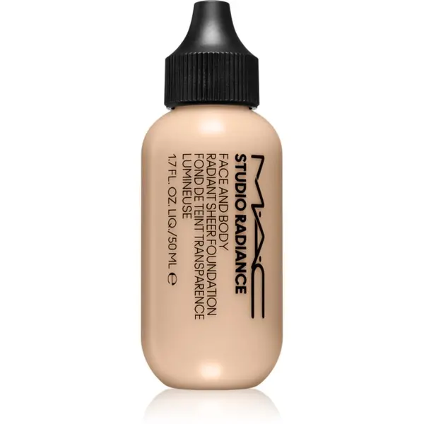 MAC Cosmetics MAC Cosmetics Studio Radiance Face and Body Radiant Sheer Foundation blagi puder za lice i tijelo nijansa W0 50 ml