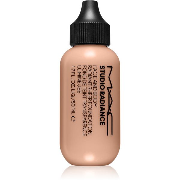 MAC Cosmetics MAC Cosmetics Studio Radiance Face and Body Radiant Sheer Foundation blagi puder za lice i tijelo nijansa W2 50 ml