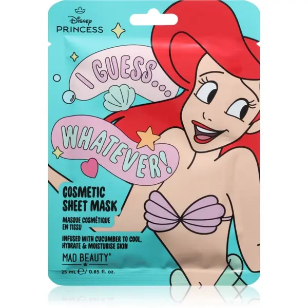 Mad Beauty Mad Beauty Disney Princess Ariel hidratantna sheet maska 25 ml