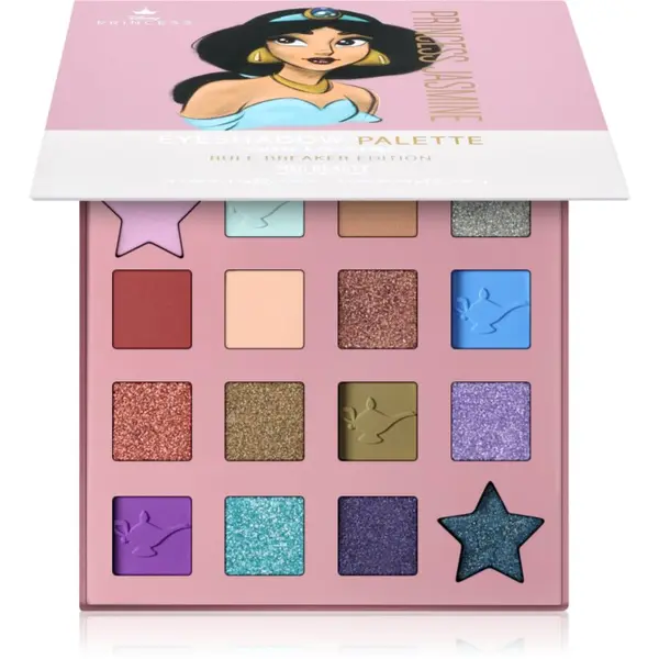 Mad Beauty Mad Beauty Disney Princess Jasmine paleta sjenila za oči 19.8 g