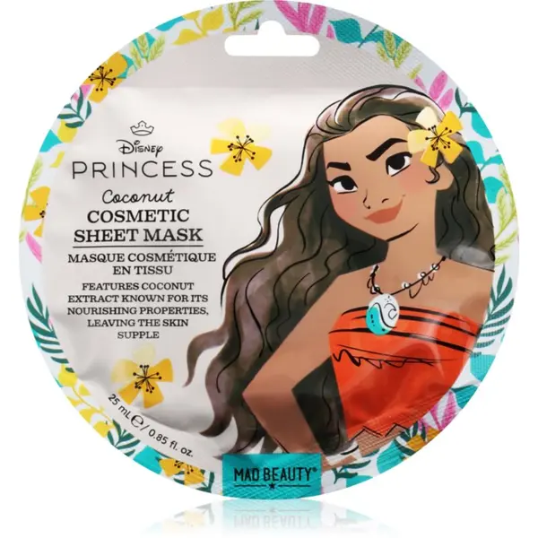 Mad Beauty Mad Beauty Disney Princess Moana hidratantna sheet maska 25 ml
