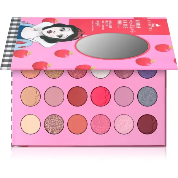 Mad Beauty Mad Beauty Disney Princess Snow White paleta sjenila za oči 18x1.5 g