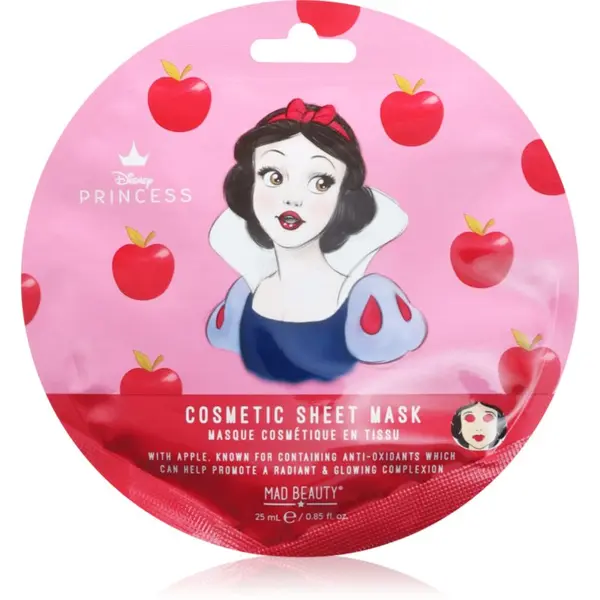 Mad Beauty Mad Beauty Disney Princess Snow White Sheet maska s revitalizirajućim učinkom 25 ml