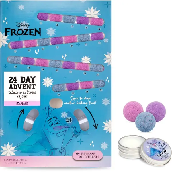 Mad Beauty Mad Beauty Frozen Advent adventski kalendar 24 kom