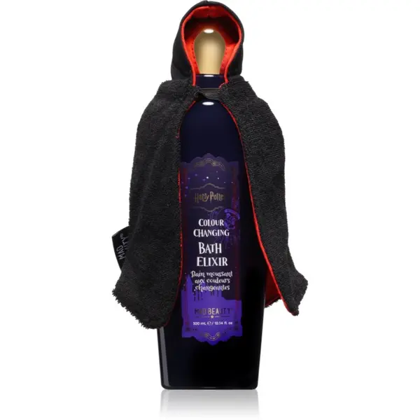 Mad Beauty Mad Beauty Harry Potter Colour Changing Bath Elixir pjena za kupku rukavica za pranje 300 ml