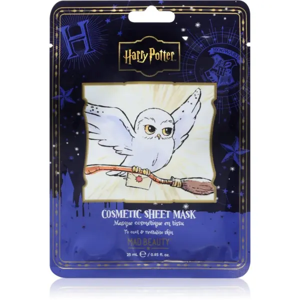 Mad Beauty Mad Beauty Harry Potter Hedwig Sheet maska s aloe verom 25 ml