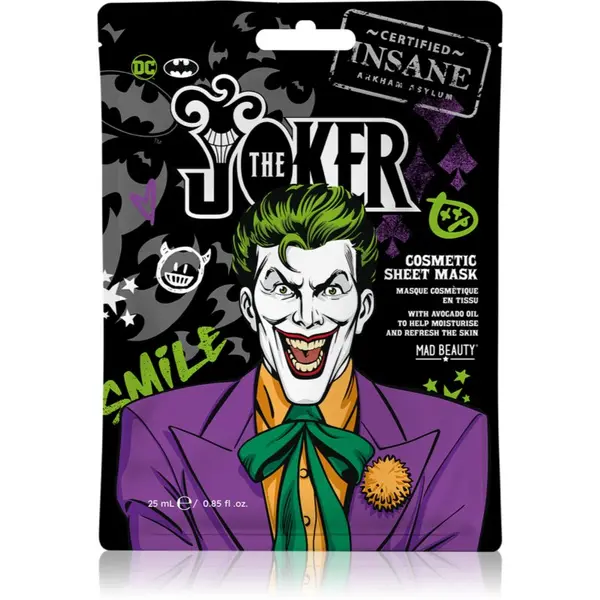 Mad Beauty Mad Beauty Joker Sheet Mask hidratantna sheet maska 1 kom