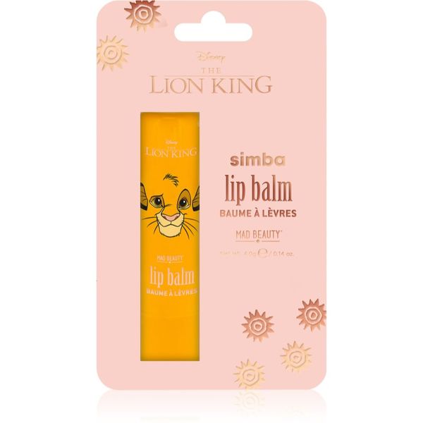 Mad Beauty Mad Beauty Lion King Simba balzam za usne s hidratantnim učinkom 4 g