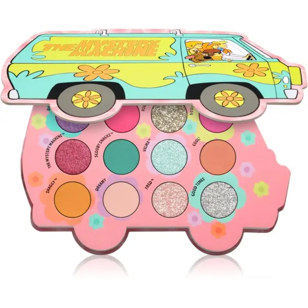 Mad Beauty Mad Beauty Scooby Doo paleta sjenila za oči 12x1.5 g