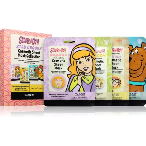Mad Beauty Mad Beauty Scooby Doo set sheet maski
