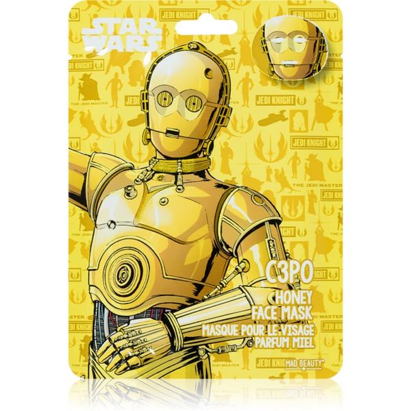 Mad Beauty Mad Beauty Star Wars C3PO hidratantna sheet maska s medom 25 ml