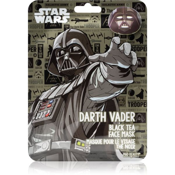 Mad Beauty Mad Beauty Star Wars Darth Vader Sheet maska s ekstraktom čaja 25 ml