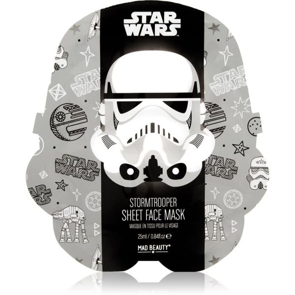 Mad Beauty Mad Beauty Star Wars Storm Trooper hidratantna sheet maska s ekstraktom zelenog čaja 25 ml