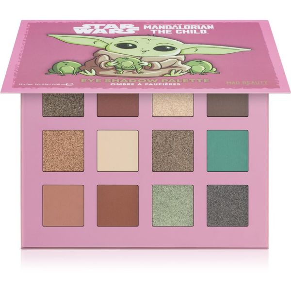 Mad Beauty Mad Beauty Star Wars The Mandalorian The Child paleta sjenila za oči 30 g