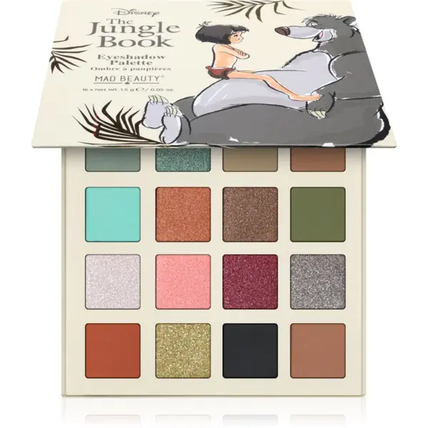 Mad Beauty Mad Beauty The Jungle Book paleta sjenila za oči 16x1.5 g