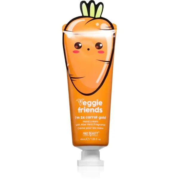 Mad Beauty Mad Beauty Veggie Friends Carrot hidratantna krema za ruke 40 ml