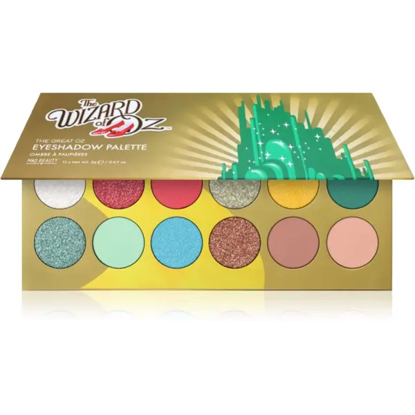 Mad Beauty Mad Beauty Wizard of Oz paleta sjenila za oči 12x2 g
