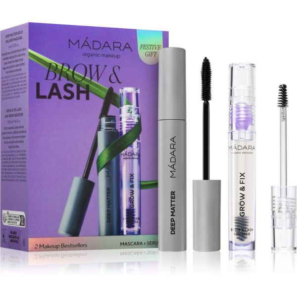 Mádara Mádara Brow & Lash set (za trepavice i obrve)