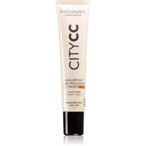 Mádara MÁDARA City CC CC krema za ujednačavanje tena SPF 15 nijansa Medium 40 ml