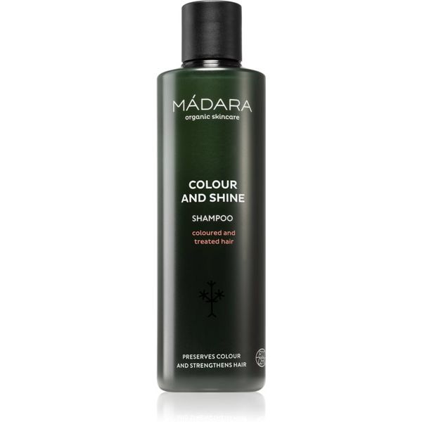 Mádara Mádara Colour and Shine posvjetljujući i stimulirajući šampon za obojenu kosu 250 ml