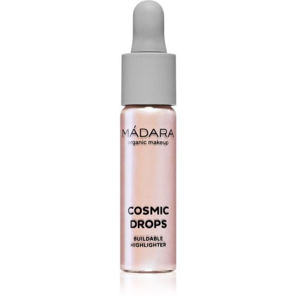 Mádara Mádara Cosmic Drops tekući highlighter Aurora Borealis 4 13,5 ml