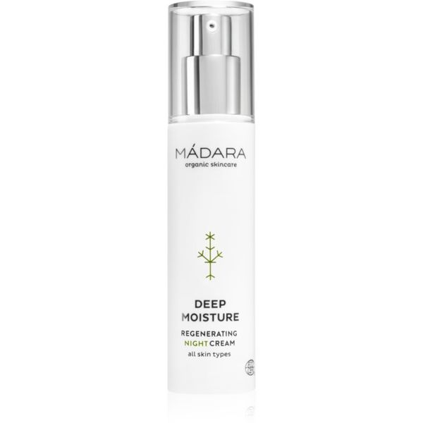Mádara Mádara DEEP MOISTURE regenerirajuća noćna krema 50 ml