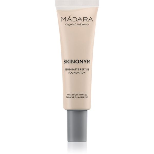 Mádara MÁDARA Skinonym Semi-Matte Peptide dugotrajni puder s peptidima nijansa #15 Stone 30 ml