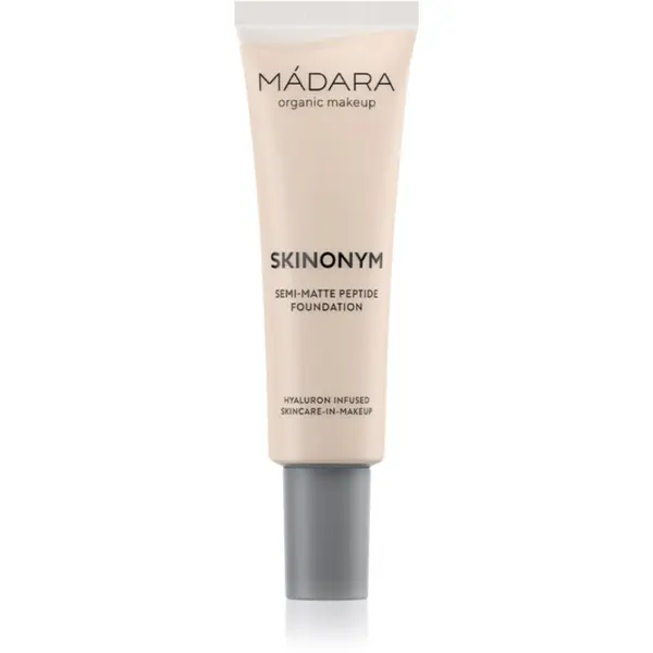 Mádara MÁDARA Skinonym Semi-Matte Peptide dugotrajni puder s peptidima nijansa Porcelain 10 30 ml