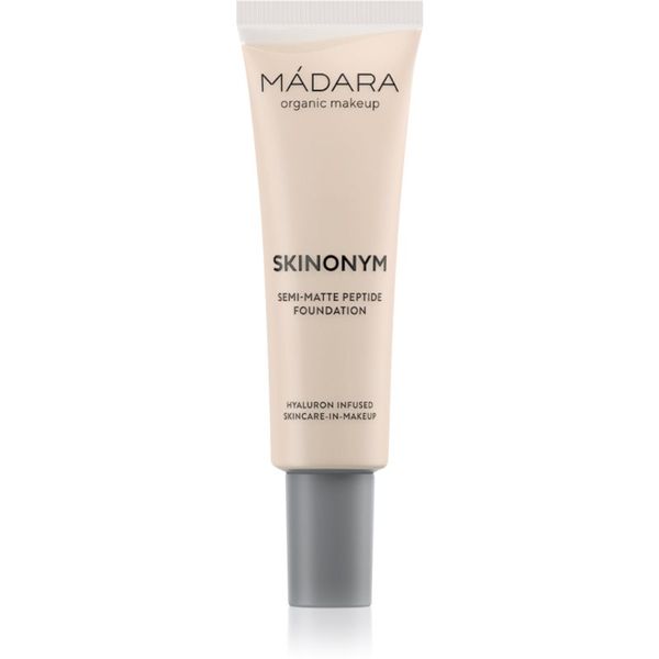 Mádara MÁDARA Skinonym Semi-Matte Peptide dugotrajni puder s peptidima nijansa Porcelain 10 30 ml