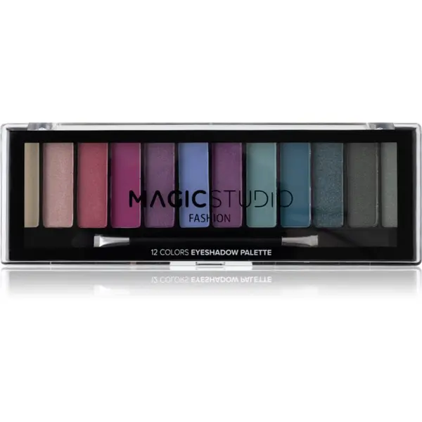 Magic studio Magic studio 12 Colors Eyeshadow Palette paleta sjenila za oči 02 Fashion 12x1.5 g