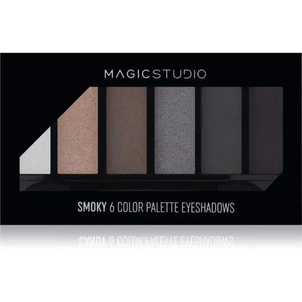 Magic studio Magic studio 6 Color Palette Eyeshadows paleta sjenila za oči nijansa 03 Smoky 6.3 g