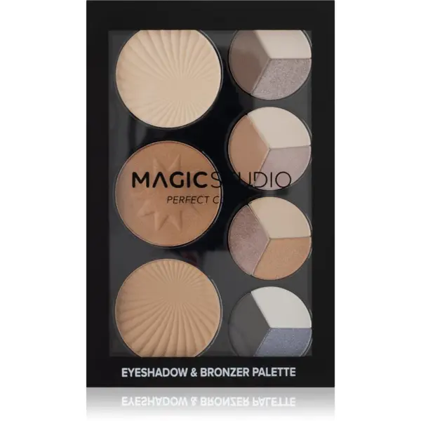 Magic studio Magic studio Eyeshadow & Bronzer Palette multifunkcionalna paleta 23 g