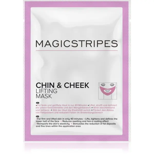 MAGICSTRIPES MAGICSTRIPES Chin & Cheek Lifting Mask učvršćujuća hidrogel maska za bradu i lice 1 kom