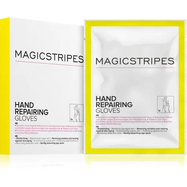 MAGICSTRIPES MAGICSTRIPES Hand Repairing Gloves obnavljajuća maska za ruke 3 kom