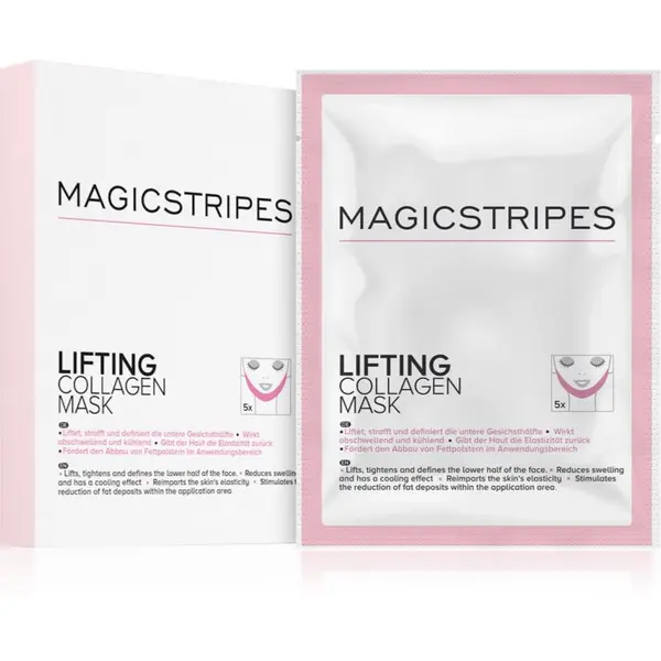 MAGICSTRIPES MAGICSTRIPES Lifting Collagen Mask učvršćujuća kolagenska maska 5 kom