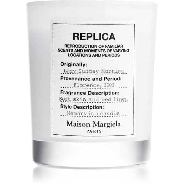 Maison Margiela Maison Margiela REPLICA Lazy Sunday Morning mirisna svijeća 165 g