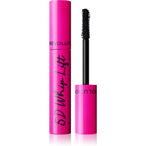 Makeup Revolution Makeup Revolution 5D Lash Whip Lift maskara za produljenje i punije trepavice nijansa Black 12 ml