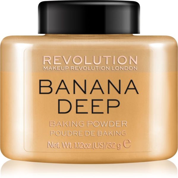 Makeup Revolution Makeup Revolution Baking Powder puder u prahu nijansa Banana Deep 32 g