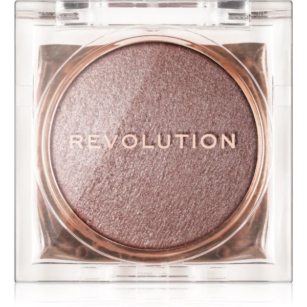 Makeup Revolution Makeup Revolution Beam Bright kompaktni highlighter u prahu nijansa Rose Lustre 2,45 g