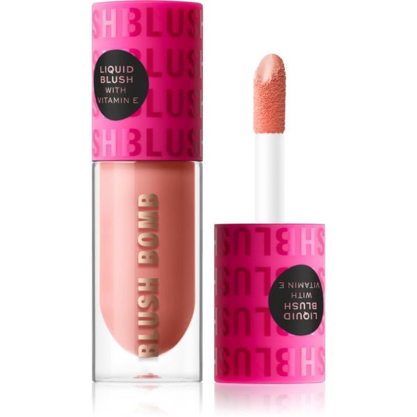 Makeup Revolution Makeup Revolution Blush Bomb kremasto rumenilo nijansa Peach Filter 4,6 ml