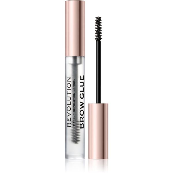 Makeup Revolution Makeup Revolution Brow Glue prozirni gel za učvršćivanje za obrve 3 ml